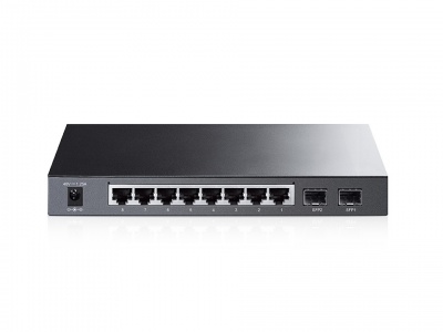 TP-LINK Switch TL-SG2210P Web Managed, Desktop, SFP ports quantity 2, PoE ports quantity 8, Power supply type External