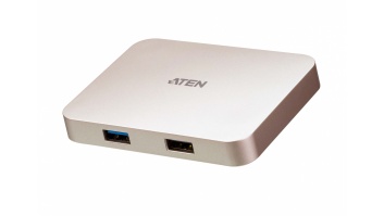 Aten USB-C 4K Ultra Mini Dock with Power Pass-through USB 3.0 (3.1 Gen 1) ports quantity 1, USB 2.0 ports quantity 1, HDMI ports quantity 1, USB 3.0 (3.1 Gen 1) Type-C ports quantity 1