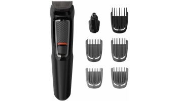 Philips Face and Hair Trimmer MG3740/15 9-in-1 Cordless, Black, Operating time (max) 60 min