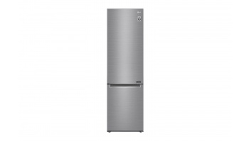 LG Refrigerator GBB72PZEMN Energy efficiency class E, Free standing, Combi, Height 203 cm, No Frost system, Fridge net capacity 277 L, Freezer net capacity 107 L, 36 dB, Silver