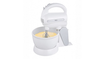 Camry Mixer CR 4213 Mixer with bowl, 300 W, Number of speeds 5, Turbo mode, White