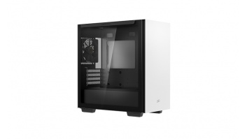 Deepcool MACUBE 110 WH White, mATX, 4, USB3.0x2; Audiox1, ABS+SPCC+Tempered Glass, 1×120mm DC fan