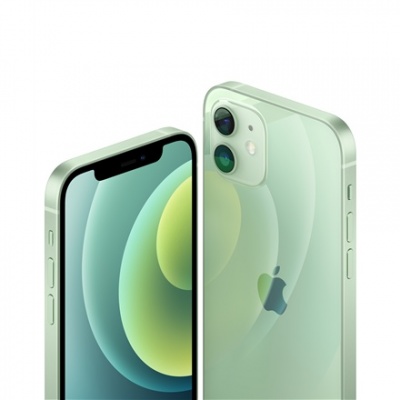 Apple iPhone 12 Green, 6.1 ", XDR OLED, 2532 x 1170 pixels, Apple, A14 Bionic, Internal RAM 4 GB, 64 GB, Single SIM, Nano-SIM and eSIM, 3G, 4G, Main camera Dual 12+12 MP, Secondary camera 12 MP, iOS, 14, 2815 mAh