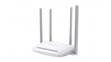 Mercusys Enhanced Wireless N Router MW325R 802.11n, 300 Mbit/s, 10/100 Mbit/s, Ethernet LAN (RJ-45) ports 3, Antenna type 4xFixed, White