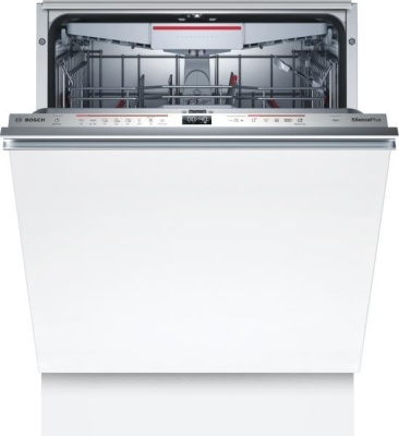 Bosch Serie 6 trauku mazgājamā mašīna SMV6ZCX42E Iebūvētais platums 60 cm Vietu skaits 14 Programmu skaits 8 Energoefektivitātes klase C Displejs AquaStop funkcija