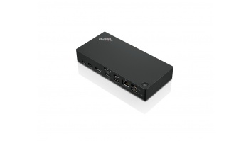 Lenovo ThinkPad Universal USB-C Dock - EU 40AY0090EU Ethernet LAN (RJ-45) ports 1, VGA (D-Sub) ports quantity 1, USB 3.0 (3.1 Gen 1) ports quantity 3, USB 2.0 ports quantity 2, HDMI ports quantity 1, 90 W