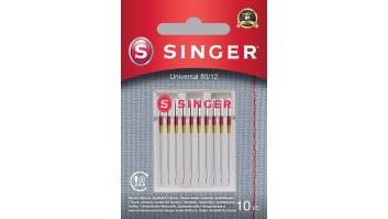 Singer Universal Needle for Woven Fabrics 80/12 10PK