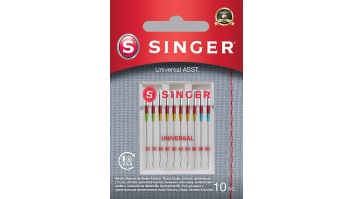 Singer Universal Needles ASST 10PK for Woven Fabrics