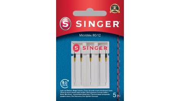 Singer Microtex Needle 80/12 5PK