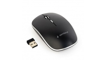 Gembird Silent Wireless Optical Mouse MUSW-4BS-01 USB, Black