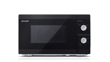 Sharp Mikroviļņu krāsns | YC-MS01E-B | Brīvi stāvošs | 20 L | 800 W | Melns