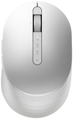 Dell | Premier uzlādējama bezvadu pele | MS7421W | 2,4 GHz bezvadu optiskā pele | Bezvadu optiskais | Bezvadu - 2,4 GHz, Bluetooth 5.0 | Platīna sudrabs