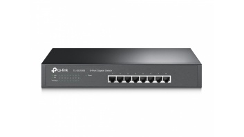 TP-LINK 8-Port Gigabit Switch TL-SG1008	 10/100/1000 Mbps (RJ-45), Unmanaged, Desktop/Rackmountable, Ethernet LAN (RJ-45) ports 8