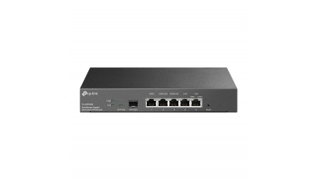 TP-LINK SafeStream Gigabit Multi-WAN VPN Router ER7206 10/100/1000 Mbit/s, Ethernet LAN (RJ-45) ports 1× Gigabit SFP WAN Port, 1× Gigabit RJ45 WAN Port, 2x  Gigabit RJ45 LAN Ports 2× Gigabit WAN/LAN RJ45 Ports