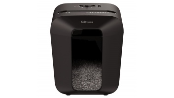 Fellowes Powershred LX41 Black, 17 L, Credit cards shredding, Mini-Cut Shredder, Paper handling standard/output 8 sheets per pass, Warranty 24 month(s)