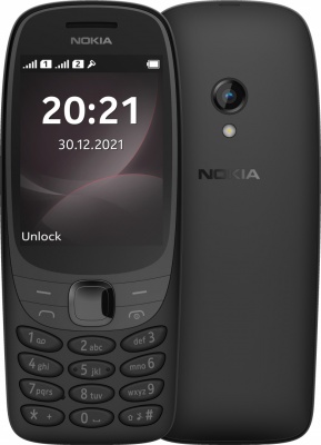 Nokia 6310 TA-1400 Black, 2.8 ", TFT, 0.016 MB, Dual SIM, Nano Sim, 3G, Bluetooth, 5.0, USB version Micro, Built-in camera, Main camera 0.2 MP, 1150 mAh