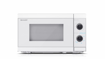 Sharp Microwave Oven with Grill YC-MG01E-C Free standing, 800 W, Grill, White