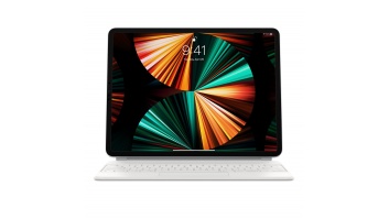 Apple Magic Keyboard for 12.9-inch iPad Pro (3rd-6th gen) SE, Smart Connector, White