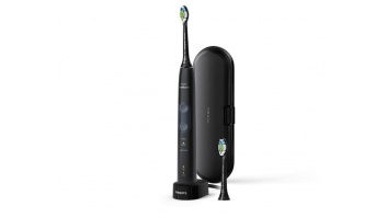 Philips Sonicare ProtectiveClean 5100 Electric toothbrush HX6850/47 Rechargeable, For adults, Number of brush heads included 2, Black, Number of teeth brushing modes 3, Sonic technology