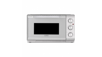 Caso Compact oven TO 20 SilverStyle 20 L, Electric, Easy Clean, Manual, Height 27 cm, Width 45 cm, Silver