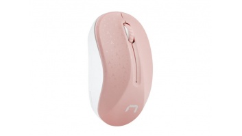 Natec Mouse, Toucan, Wireless, 1600 DPI, Optical, Pink-White