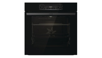 Gorenje Oven BOS6737E06FBG 77 L, Multifunctional, EcoClean, Mechanical control, Steam function, Height 59.5 cm, Width 59.5 cm, Black