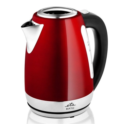 ETA Kettle Ela Digi ETA959890010 Electric, 2200 W, 1.7 L, Stainless steel, 360° rotational base, Red