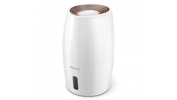 Philips HU2716/10 Humidifier, 17 W, Water tank capacity 2 L, Suitable for rooms up to 32 m², NanoCloud evaporation, Humidification capacity 200 ml/hr, White
