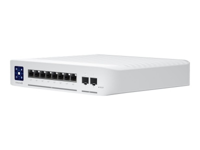 Ubiquiti Switch Enterprise 8 PoE USW-Enterprise-8-PoE PoE Switches, Polycarbonate, 1 Gbps (RJ-45) ports quantity SMB Layer 3* PoE, SFP+ ports quantity 2, Power supply type AC/DC, Internal, 150W