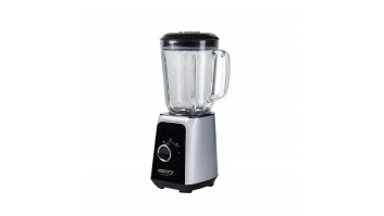 Camry Blender CR 4077 Tabletop, 500 W, Jar material Glass, Jar capacity 1.5 L, Ice crushing, Black/Stainless steel