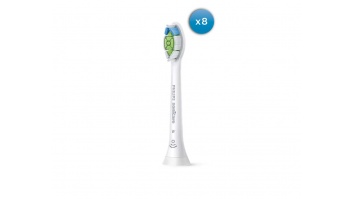 Philips Toothbrush Heads HX6068/12 Sonicare W2 Optimal Heads, For adults and children, Number of brush heads included 8, Sonic technology,  White