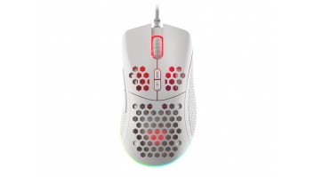 Genesis Gaming Mouse Krypton 555 Wired, 8000 DPI, USB 2.0, White