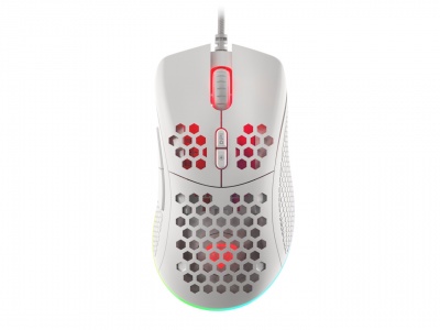 Genesis Gaming Mouse Krypton 555 Wired, 8000 DPI, USB 2.0, White