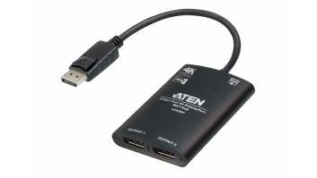 Aten DisplayPort to 2 DisplayPort VS92DP-AT Black