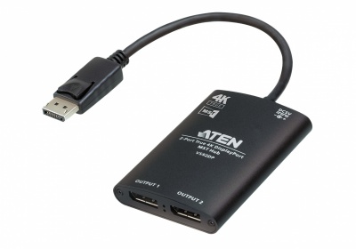 Aten DisplayPort to 2 DisplayPort VS92DP-AT Black