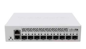 MikroTik Cloud Router Switch CRS310-1G-5S-4S+IN No Wi-Fi, Managed L3, Rackmountable, 10/100/1000 Mbit/s, Ethernet LAN (RJ-45) ports 1, Mesh Support No, MU-MiMO No, No mobile broadband, SFP+ ports quantity 4