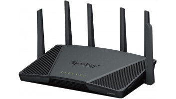 Synology RT6600ax Ultra-fast and Secure Wireless Router for Homes Synology Ultra-fast and Secure Wireless Router for Homes  RT6600ax 802.11ax, Ethernet LAN (RJ-45) ports 5, Antenna type  External antenna x 6