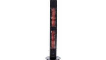 SUNRED Heater RD-DARK-3000L, Valencia Dark Lounge Infrared, 3000 W, Black, IP55