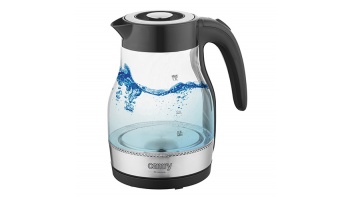 Camry Kettle CR 1300 Electric, 2200 W, 1.7 L, Stainless steel, 360° rotational base, Black