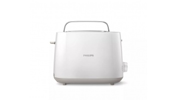 Philips Toaster HD2581/00 Daily Collection Power  760-900 W, Number of slots 2, Housing material Plastic, White