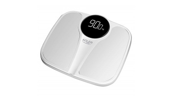 Adler Bathroom Scale AD 8172w Maximum weight (capacity) 180 kg, Accuracy 100 g, Body Mass Index (BMI) measuring, White