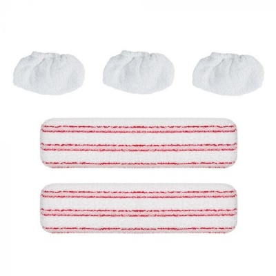 Polti Vaporetto Kit of 2 Cloths and 3 Sockettes PAEU0324 Suitable for Polti Vaporetto models: Pro, Classic, Forever Exclusive, Evolution, Edition and Vaporetto 2085 series