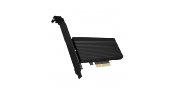 Raidsonic Converter for 1x HDD/SSD for PCIe x4 slot IB-PCI208-HS	 Black