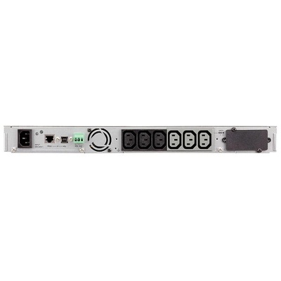 Eaton UPS 5P 1150i VA Rack 1U 770 W, Multilingual LCD, 6xC13, 1xC14(input) 1xUSB port, 1xRS232, 1 mini-terminal block, Network card (optional), Line-Interactive