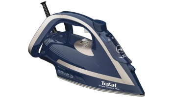 TEFAL FV6872E0 Steam Iron, 2800 W, Water tank capacity 270 ml, Continuous steam 40 g/min, Blue/Silver