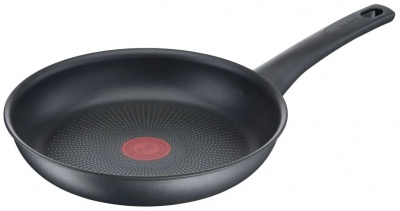 TEFAL Frying Pan G2700472 Daily Chef Diameter 24 cm, Suitable for induction hob, Fixed handle, Black
