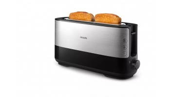Philips Toaster HD2692/90 Viva Collection Power 950 W, Number of slots 2, Housing material  Metal/Plastic, Black