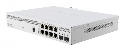 MikroTik Cloud Router Switch 	CSS610-8P-2S+IN No Wi-Fi, Router Switch, Rack Mountable, 10/100/1000 Mbit/s, Ethernet LAN (RJ-45) ports 8, Mesh Support No, MU-MiMO No, No mobile broadband, SFP+ ports quantity 2