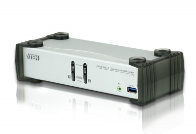 Aten CS1912 2-Port USB 3.0 DisplayPort KVMP™ Switch (Cables included)