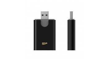Silicon Power Combo Card Reader SD/MMC and microSD card support
